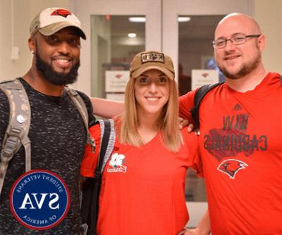 military Veterans group photo with logo